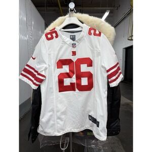 NFL/Nike On Field-New York Giants-#26 Saquon Barkley Jersey Size Medium